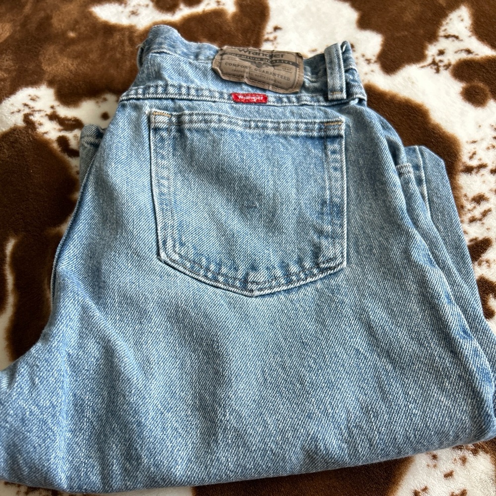 Men’s wrangler jeans 30x36 Straight fit